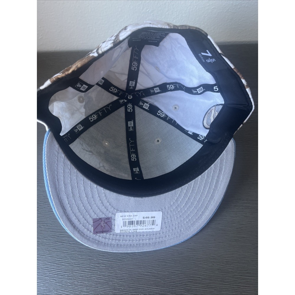Atlanta Hawks New Era Realtree Camo NBA 7 5/8 Fitted Hat Cap NWT - Picture 7 of 8